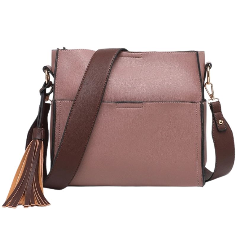 Lyla Bucket Bag Dark Pink